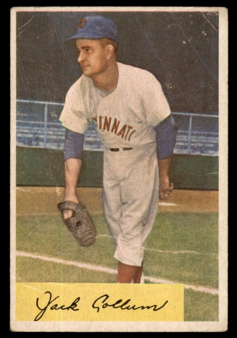 1954 Bowman Baseball Jack Collum #204 PSA 6