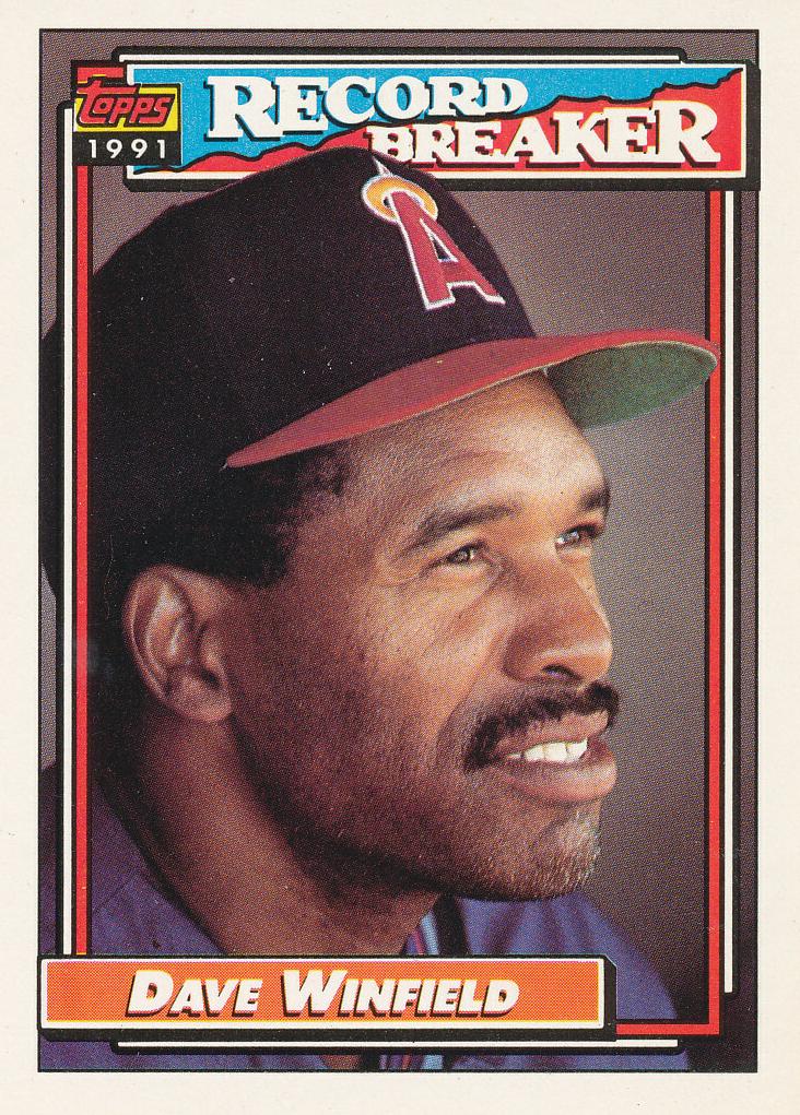 1992 Topps Baseball Dave Winfield #5