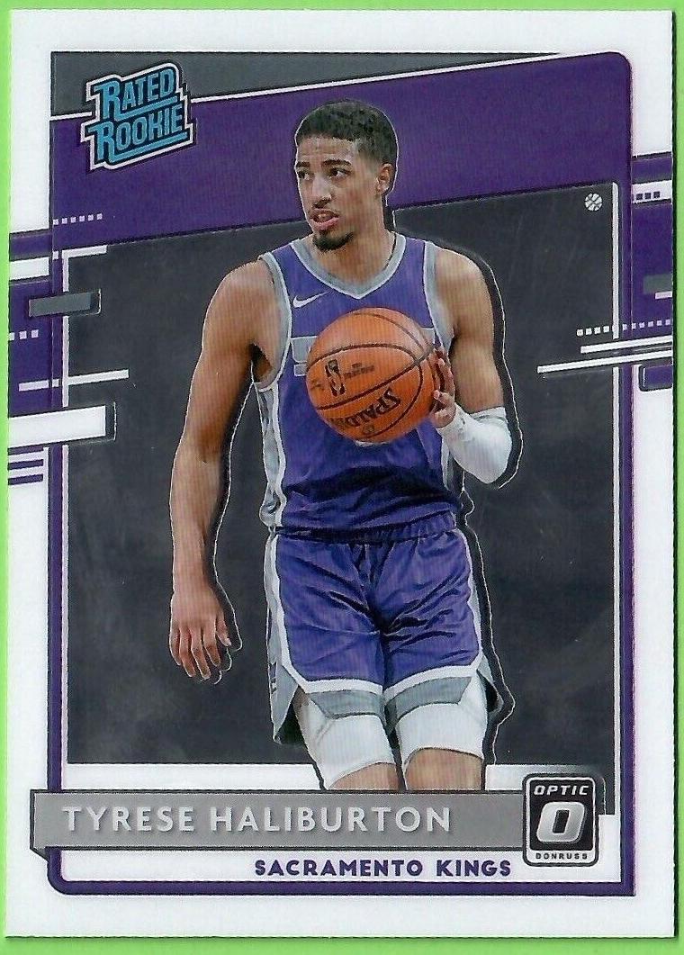 2020 Donruss Optic Basketball Tyrese Haliburton #162 PSA 10