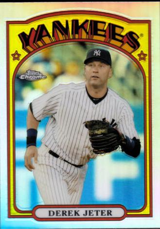 2013 Topps Chrome Baseball Derek Jeter #10