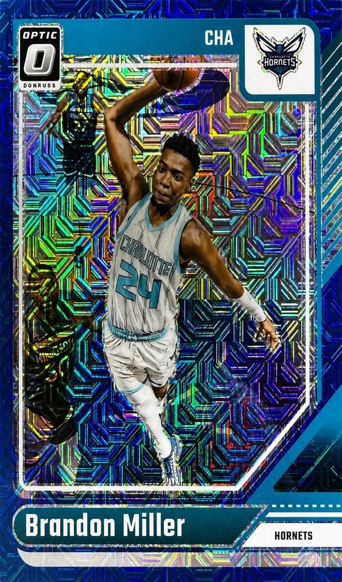 2024 Donruss Optic Basketball Choice Blue Brandon Miller #16