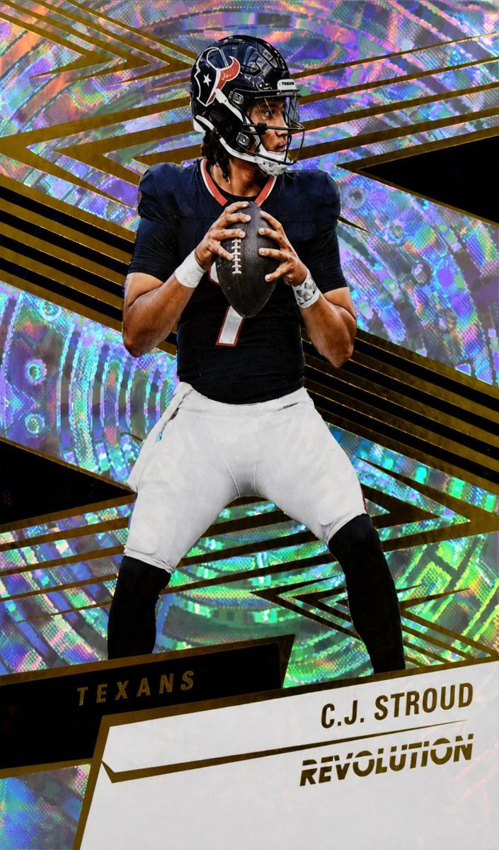 2025 Panini Revolution Football Fractal C.J. Stroud #60