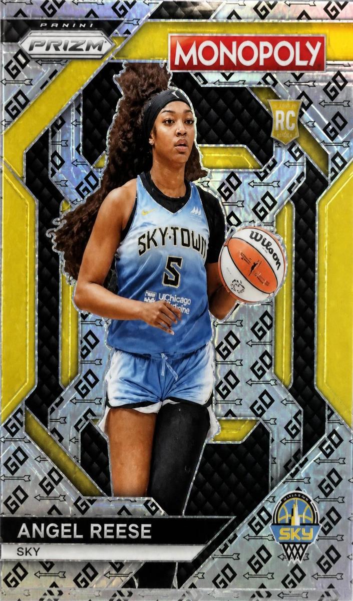 2024 Panini Prizm Monopoly WNBA Basketball Go Angel Reese #WNBA16 PSA 9