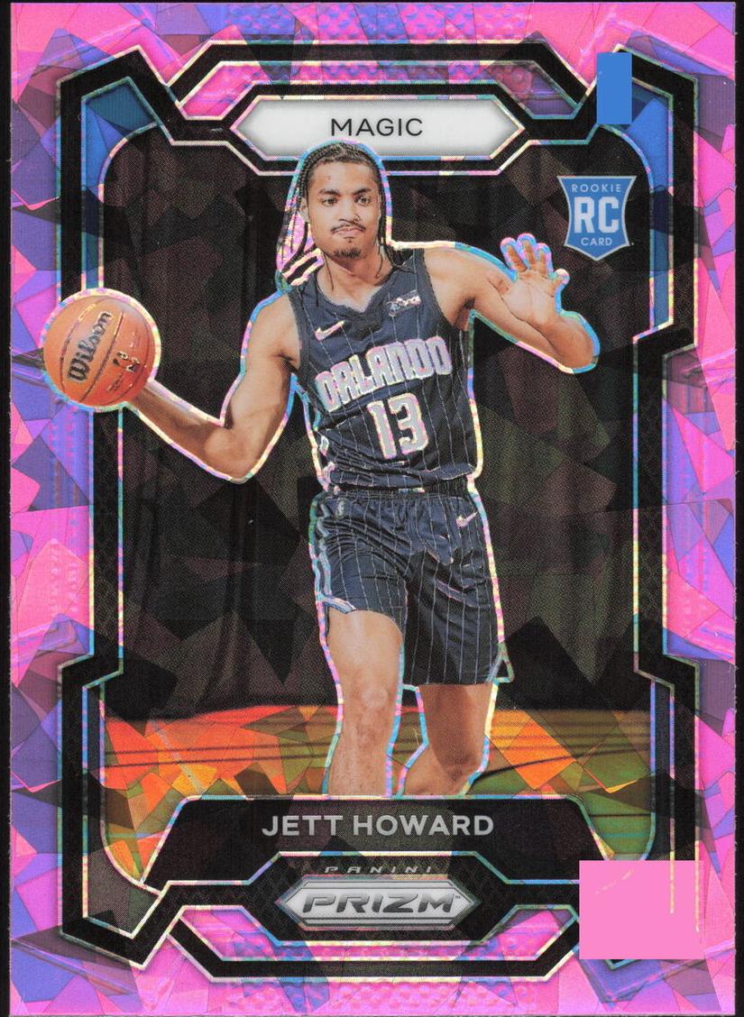 2023 Panini Prizm Basketball Pink Ice Jett Howard #132 PSA 9