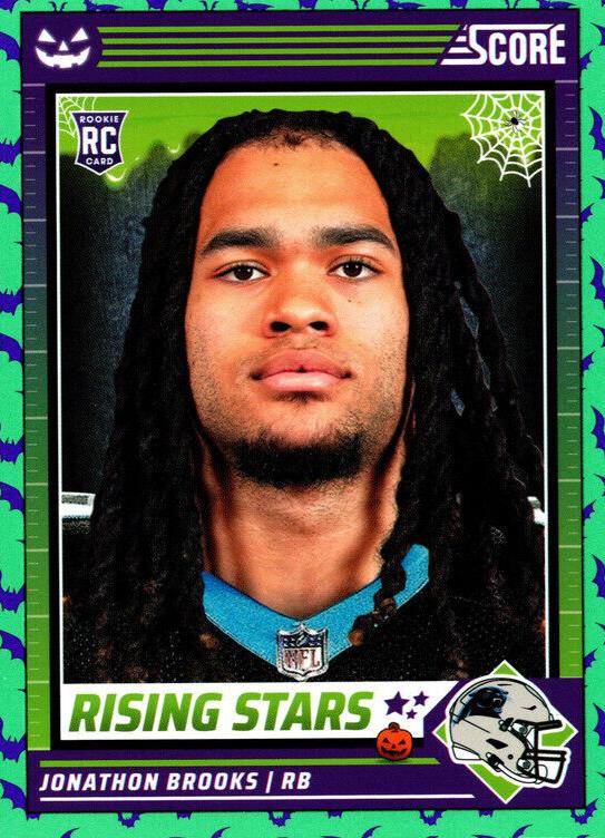 2024 Panini Score-a-Treat Football Bats Jonathon Brooks #30