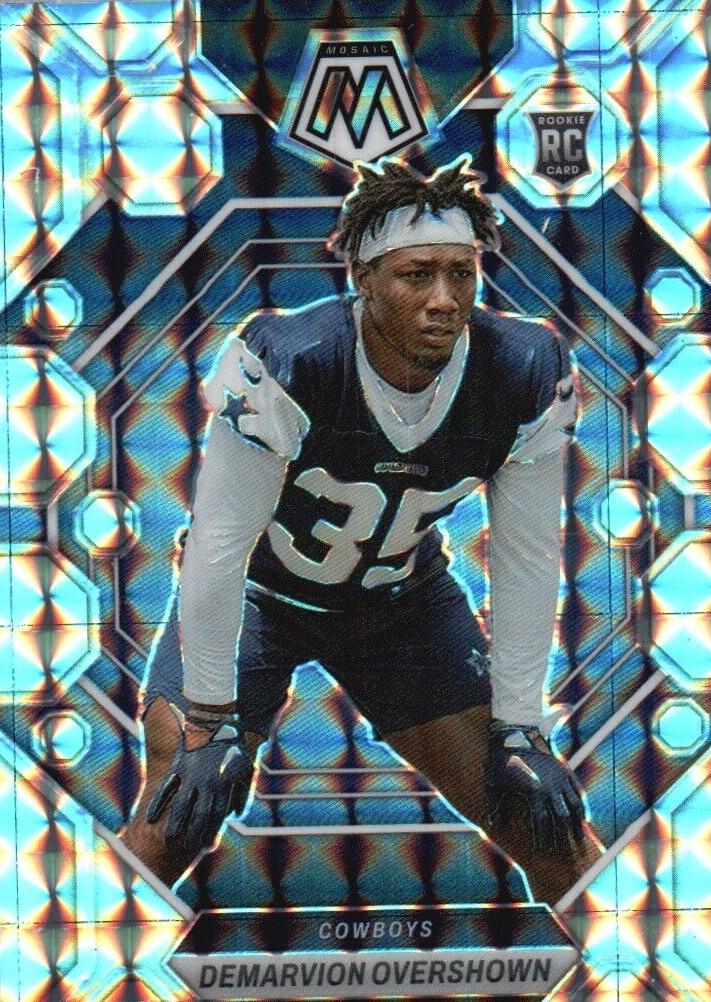 2023 Panini Mosaic Football Demarvion Overshown #308 PSA 9