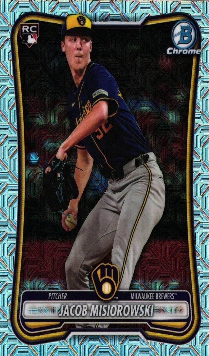 2026 Bowman Mega Box Baseball Jacob Misiorowski #35 RAW Ungraded