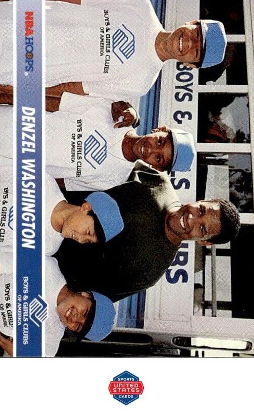 1994 Hoops Basketball Denzel Washington #297