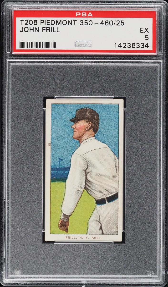 1909-11 T206 Baseball John Frill #NNO SGC 3
