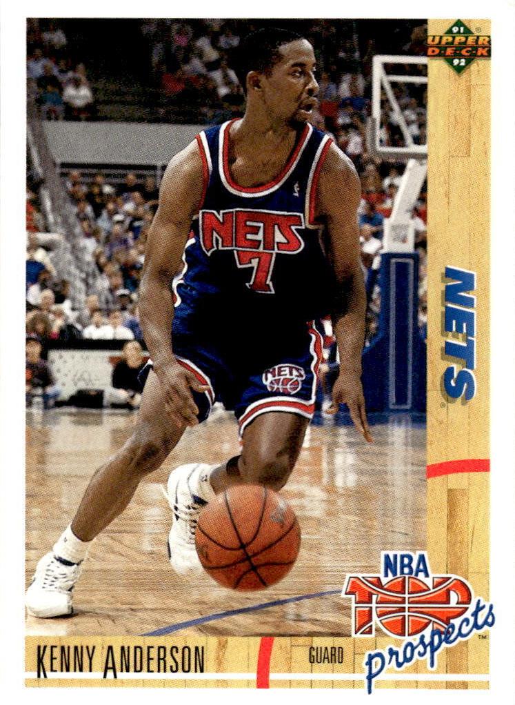 1991 Upper Deck Basketball Kenny Anderson #444 PSA 10