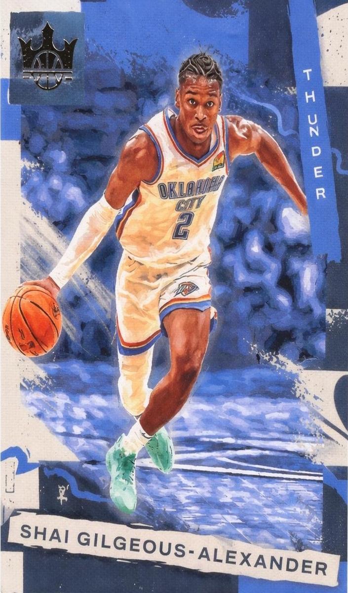 2021 Panini Court Kings Basketball Shai Gilgeous-Alexander #56