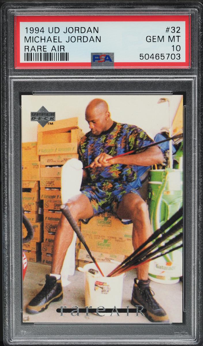 1994 Upper Deck Basketball Michael Jordan #32 PSA 10