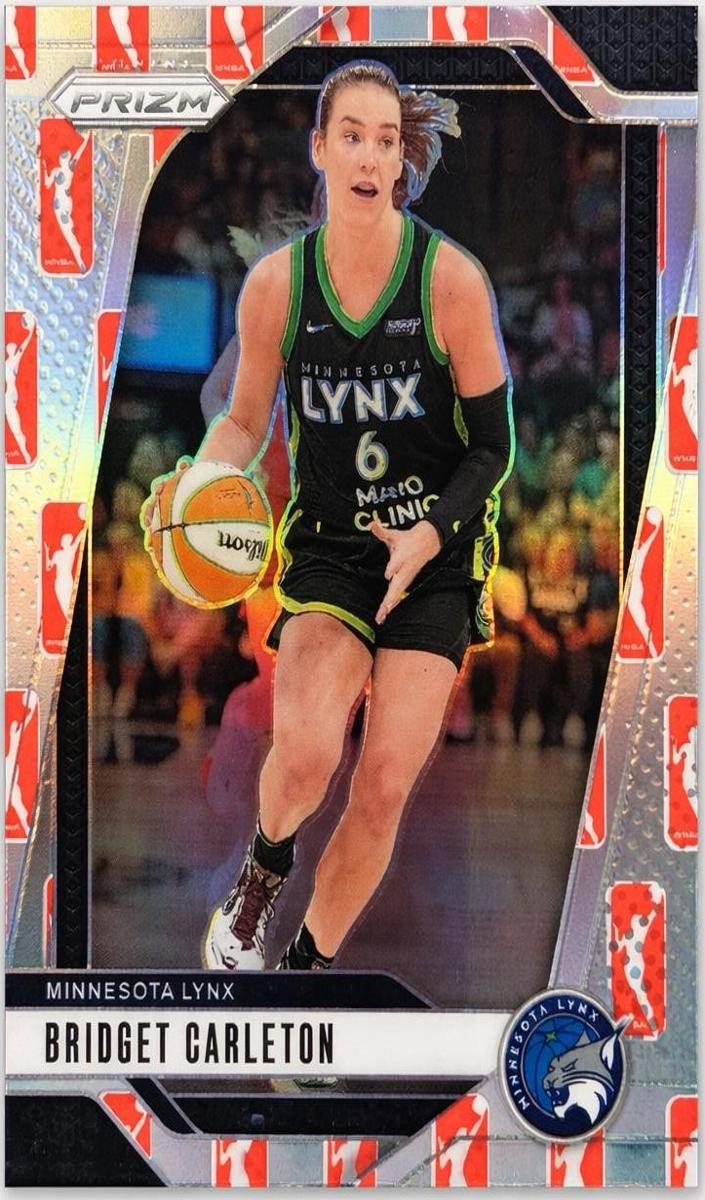 2024 Panini Prizm WNBA Basketball WNBA Logo Bridget Carleton #138
