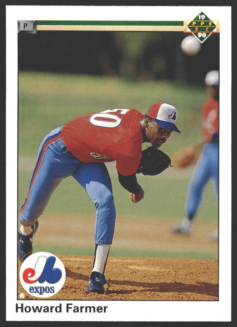 1990 Upper Deck Baseball Howard Farmer #753