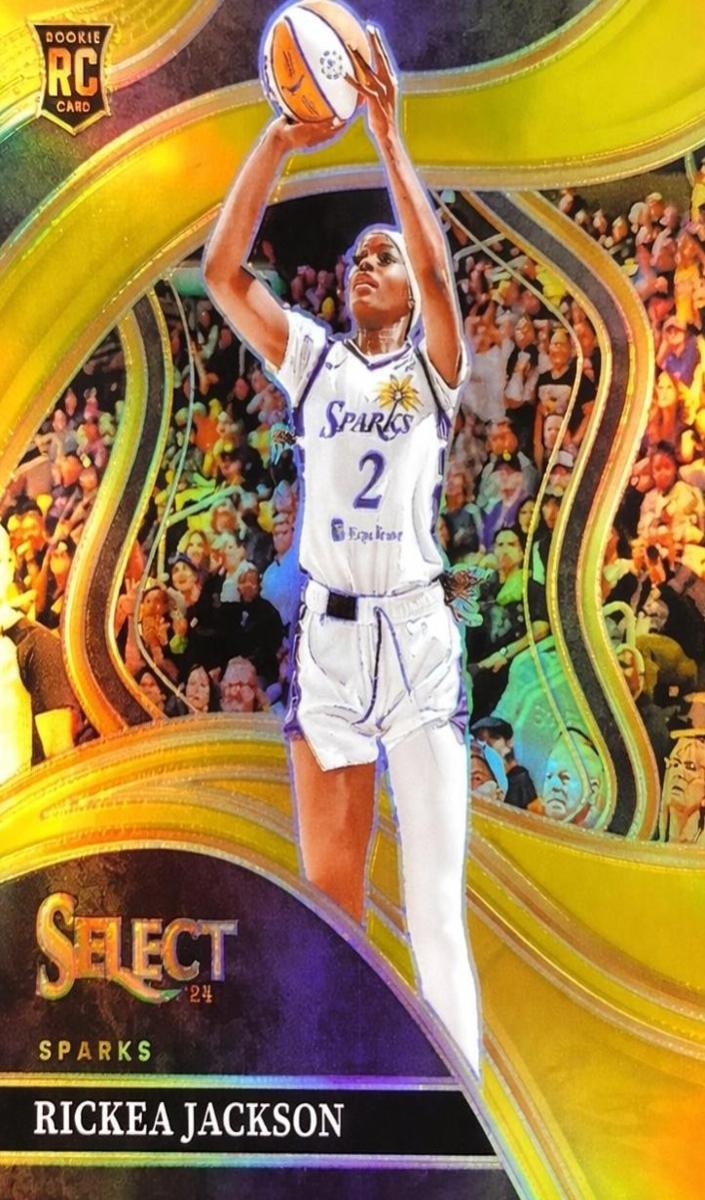 2024 Panini Select WNBA Basketball Gold Rickea Jackson #235
