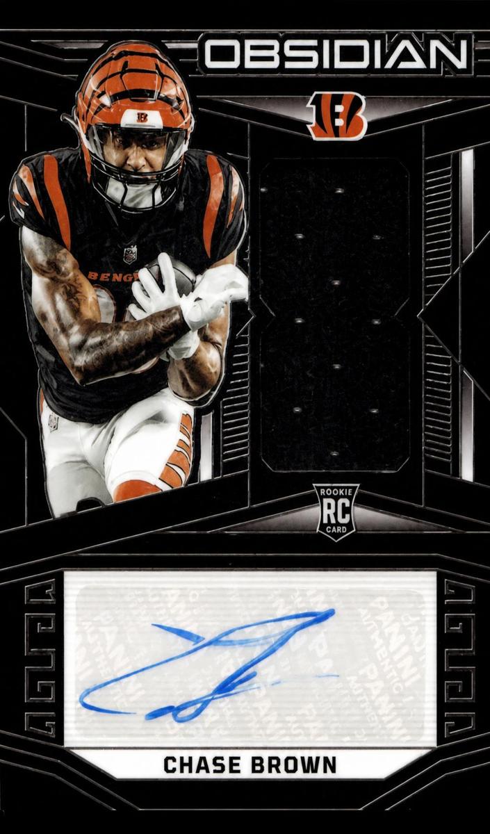 2023 Panini Obsidian Football Chase Brown #234