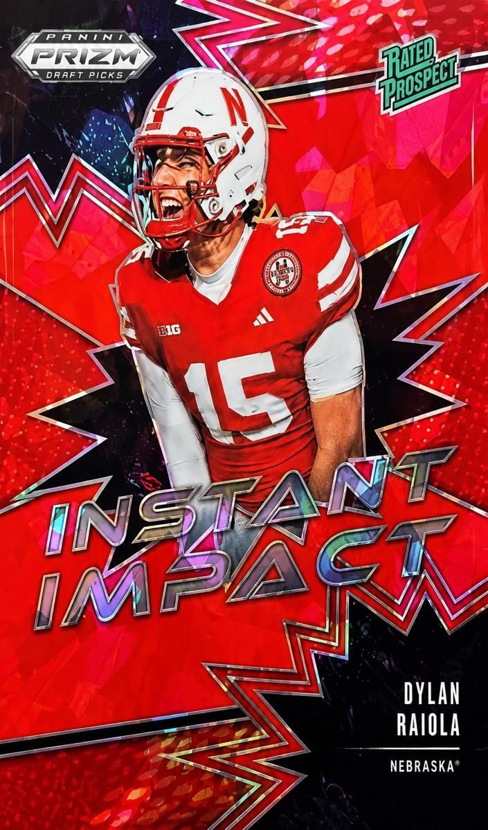 2025 Panini Prizm Draft Picks Football Red Ice Dylan Raiola #II-DRA