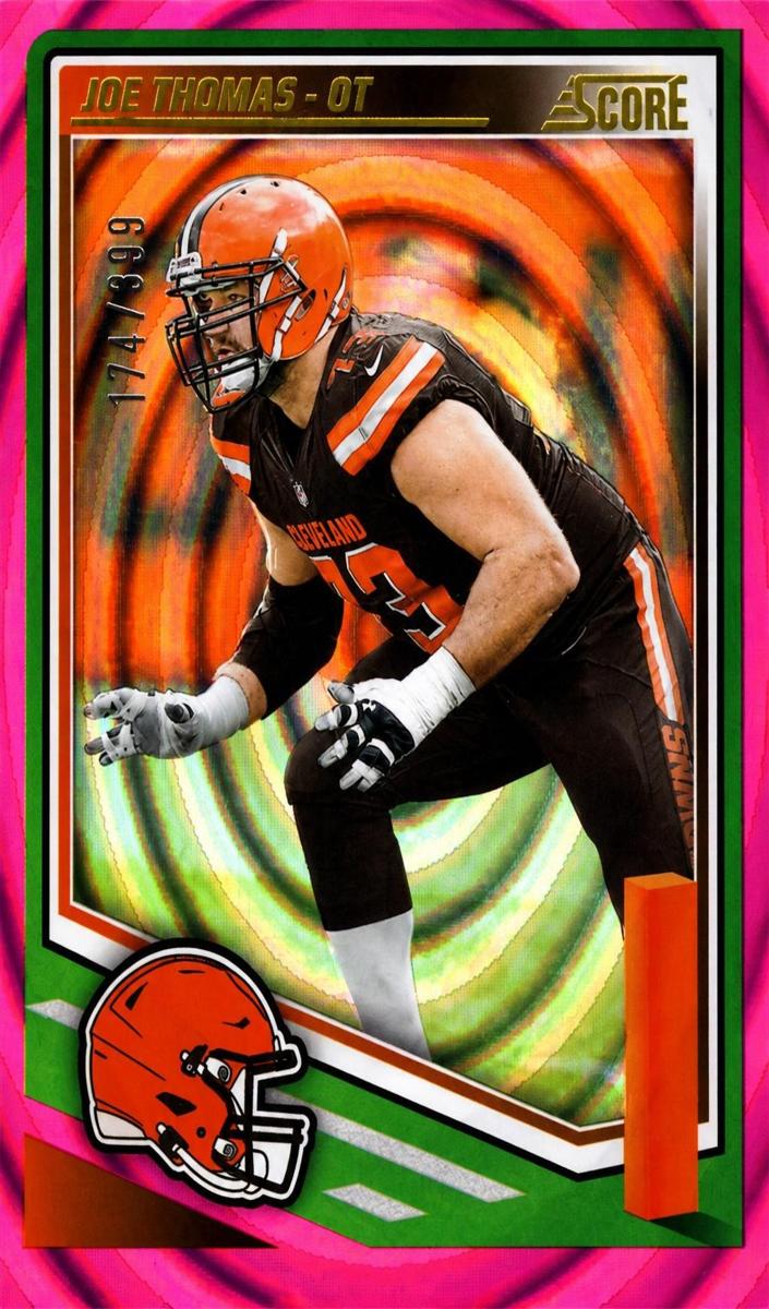 2025 Panini Score Football Ellipse Joe Thomas #59