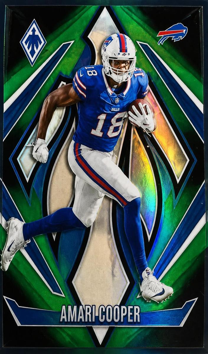 2024 Panini Phoenix Football Green Fade Amari Cooper #7