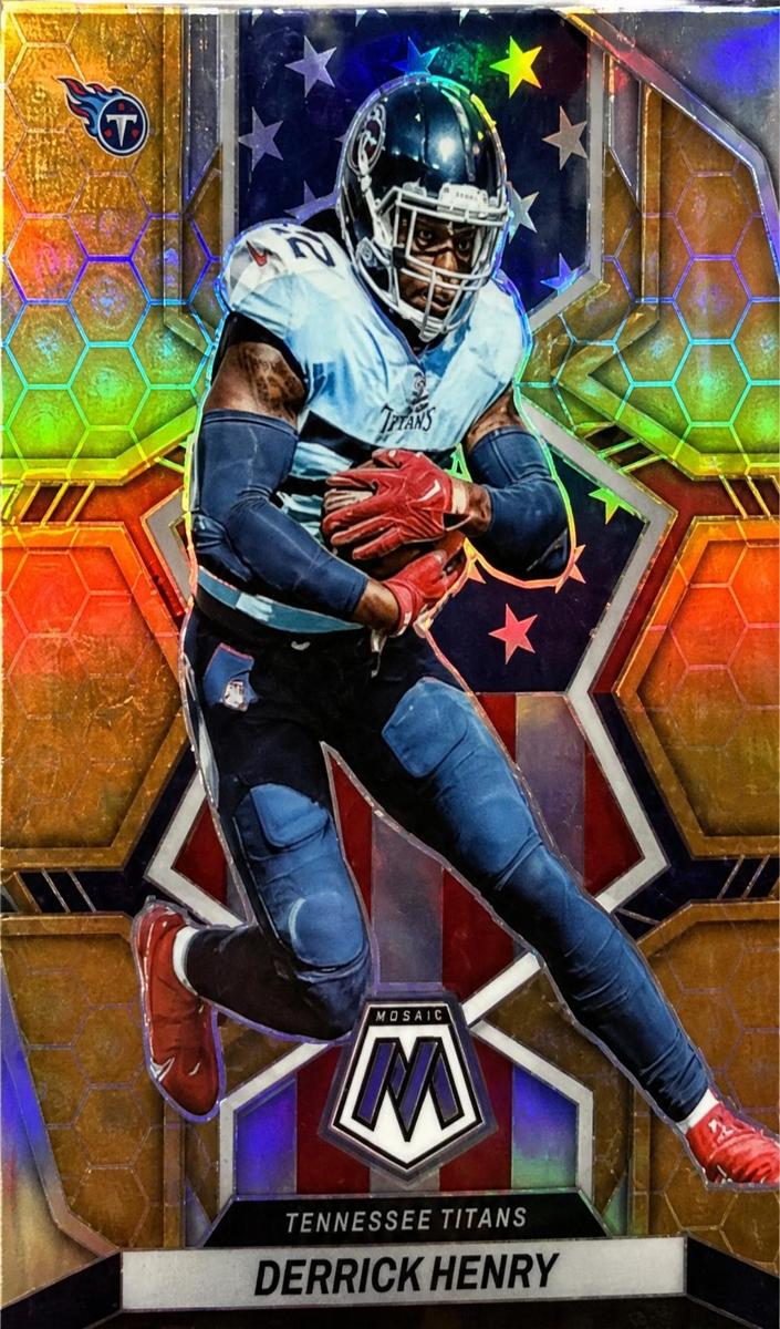 2022 Panini Mosaic Football Honeycomb Derrick Henry #261 SGC 9.5