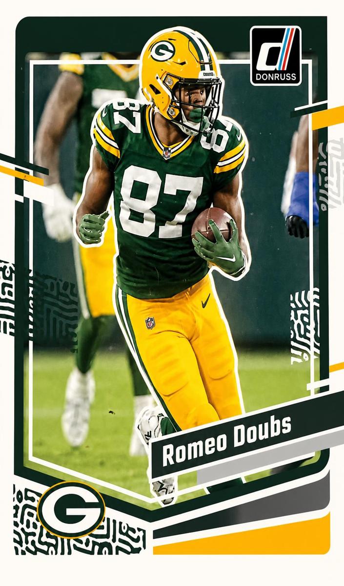 2023 Panini Donruss Football Romeo Doubs #114