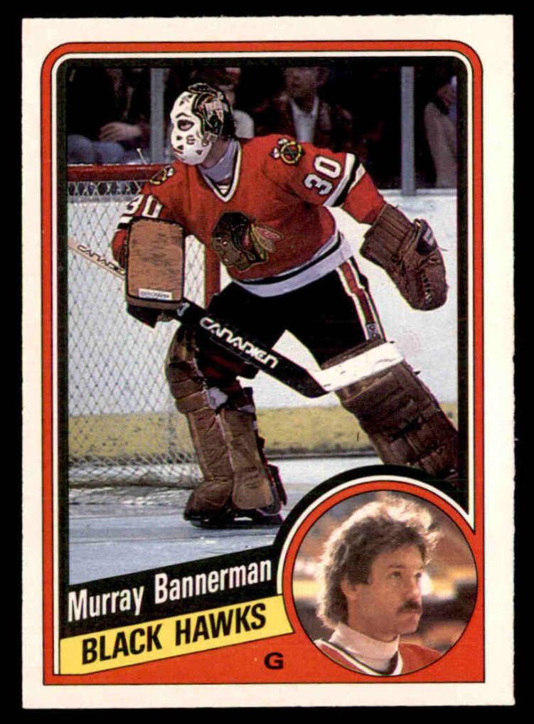1984 O-Pee-Chee Hockey Murray Bannerman #32