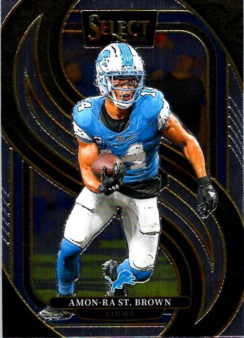 2024 Panini Select Football Amon-Ra St. Brown #105