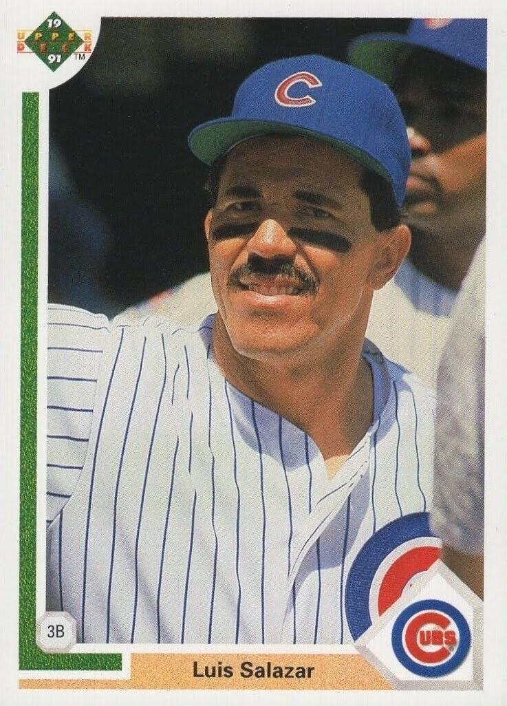 1991 Upper Deck Baseball Luis Salazar #311