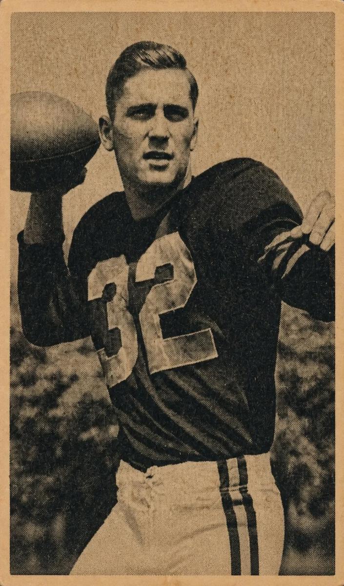 1948 Bowman Football Johnny Lujack #3