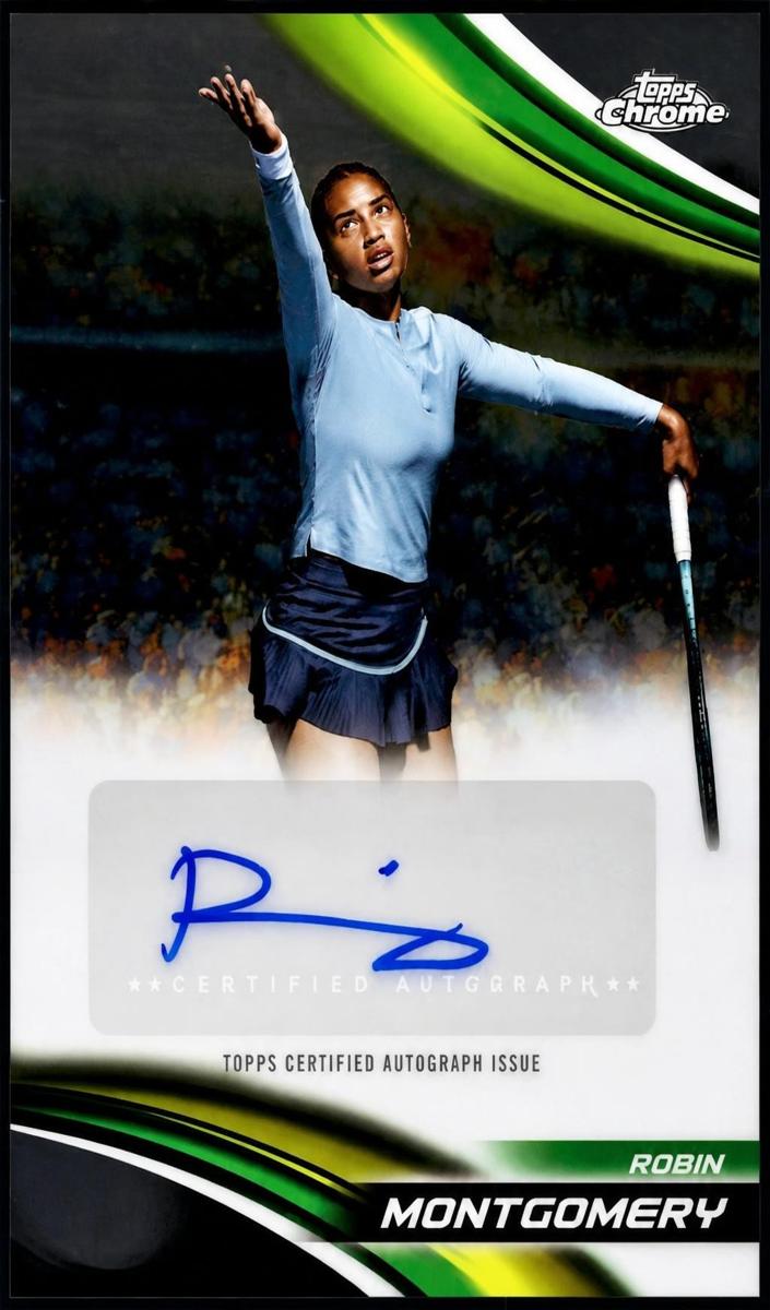 2025 Topps Chrome Tennis Robin Montgomery #CA-RMY