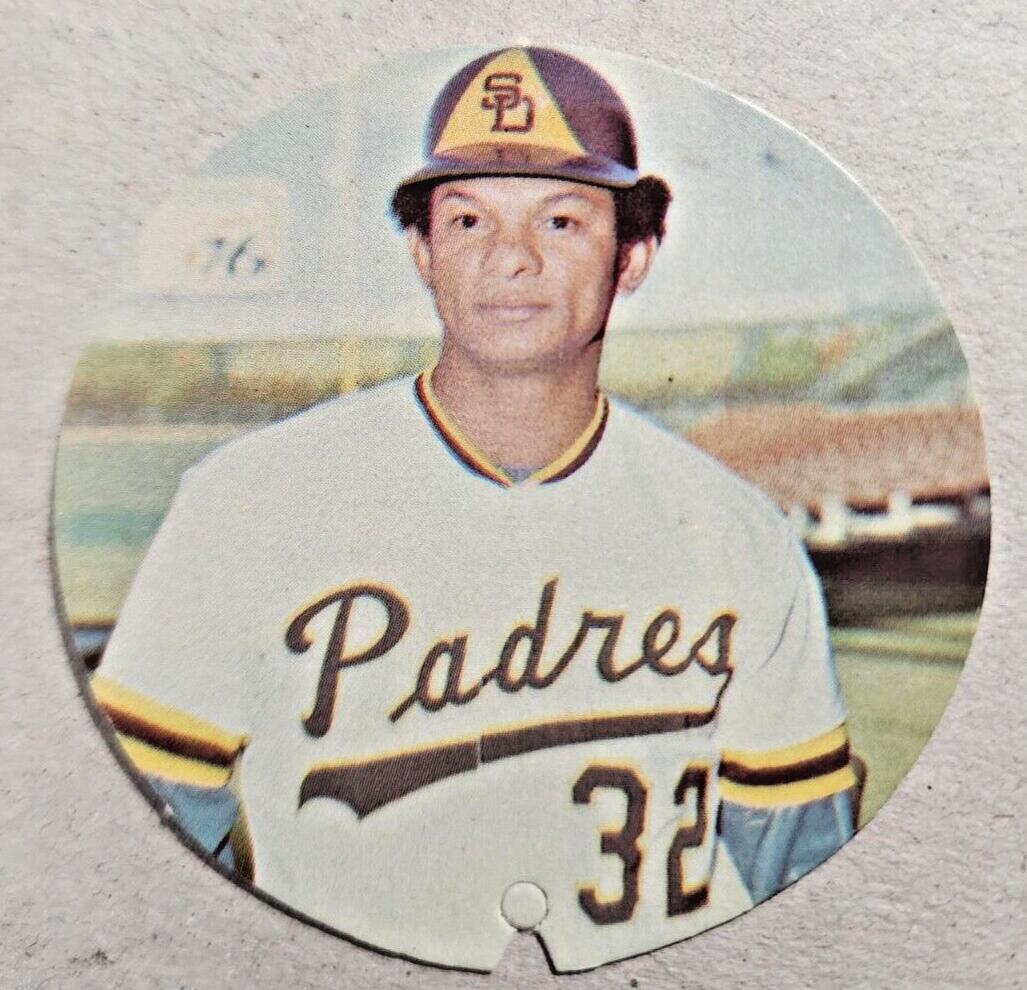 1974 McDonald's San Diego Padres Discs Baseball Matty Alou #NNO PSA 8