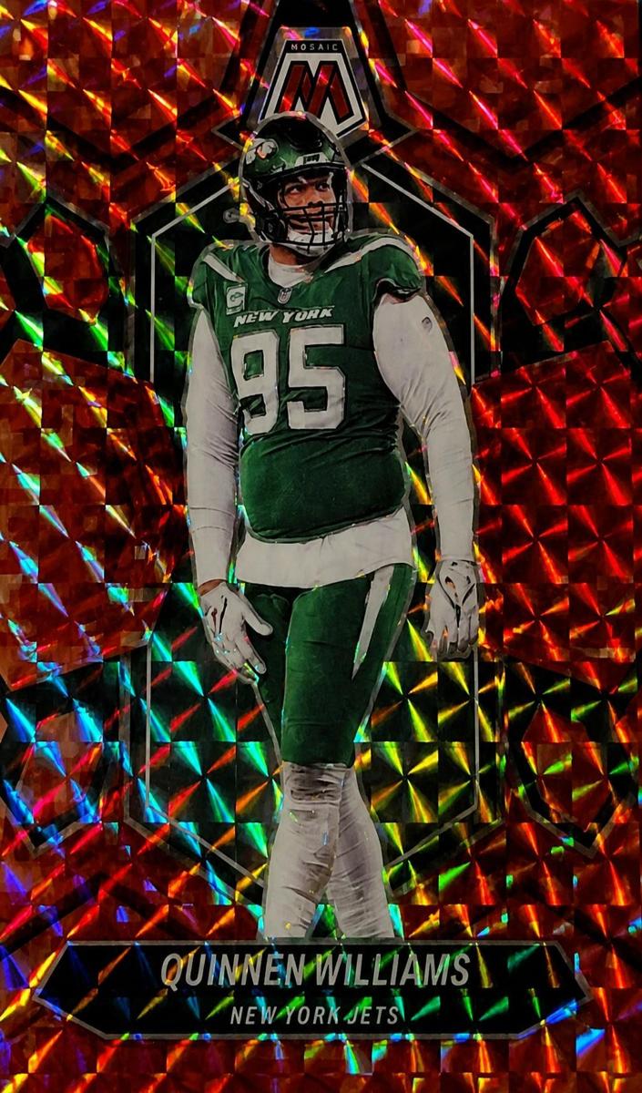 2024 Panini Mosaic Football Red Quinnen Williams #173