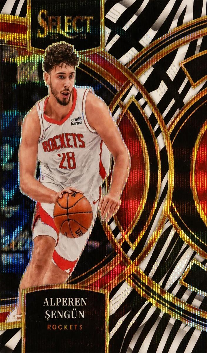 2023 Panini Select Basketball Zebra Alperen Sengun #188 PSA 10