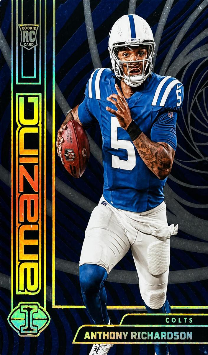 2023 Panini Illusions Football Black Anthony Richardson #16