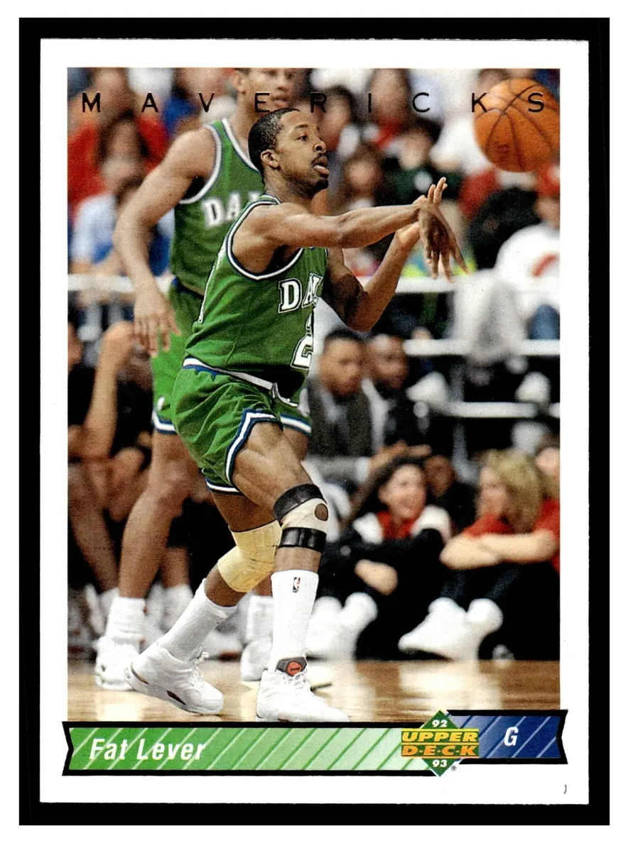 1992 Upper Deck Basketball Fat Lever #307