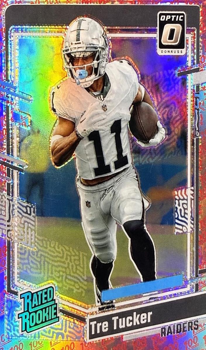 2023 Donruss Optic Football Tre Tucker #261