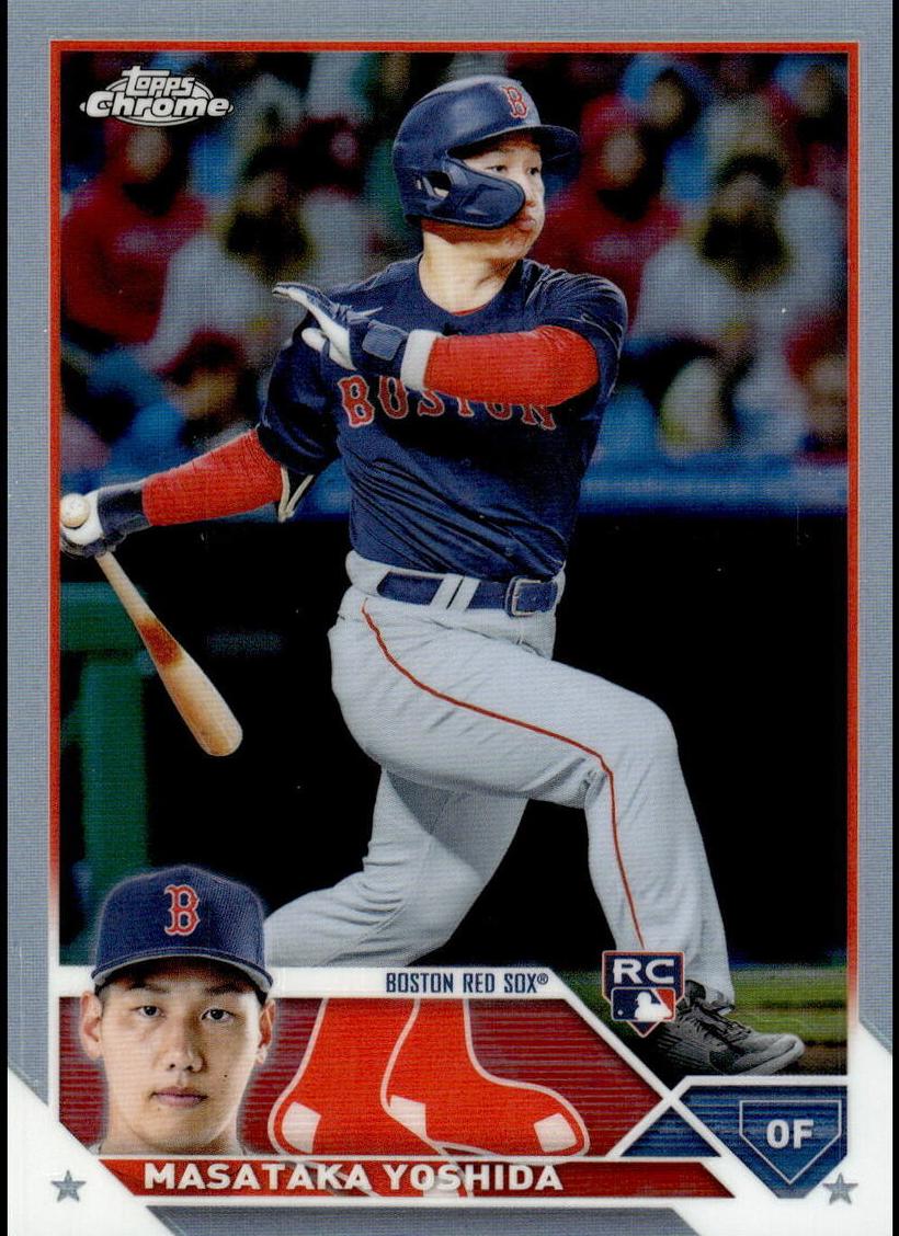 2023 Topps Chrome Baseball Refractor Masataka Yoshida #167 SGC 9.5