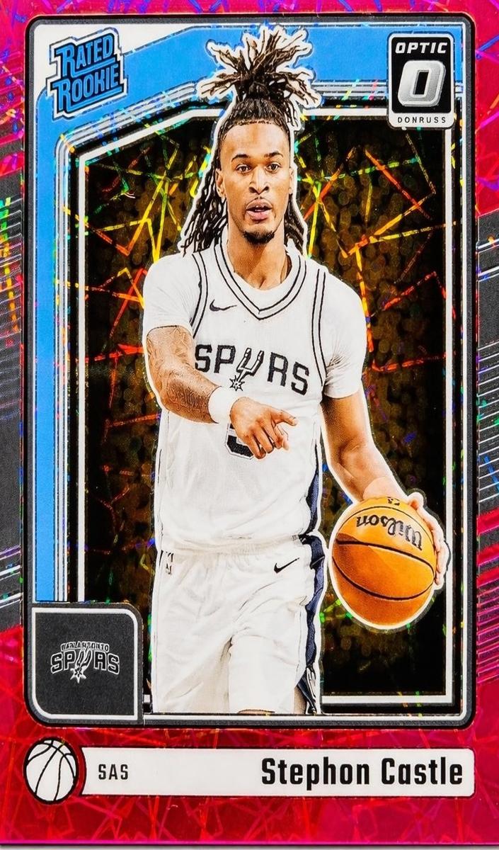 2024 Donruss Optic Basketball Pink Velocity Stephon Castle #254