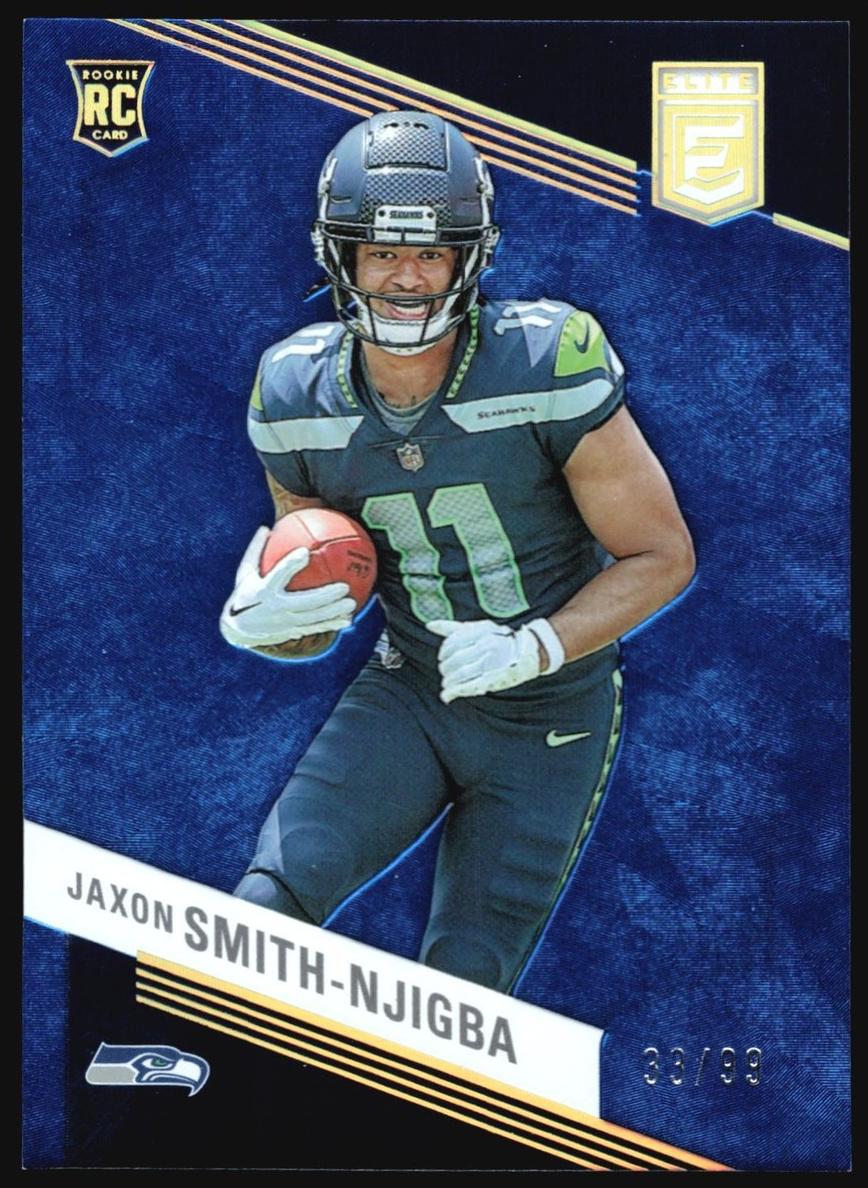 2023 Donruss Elite Football Blue Jaxon Smith-Njigba #151
