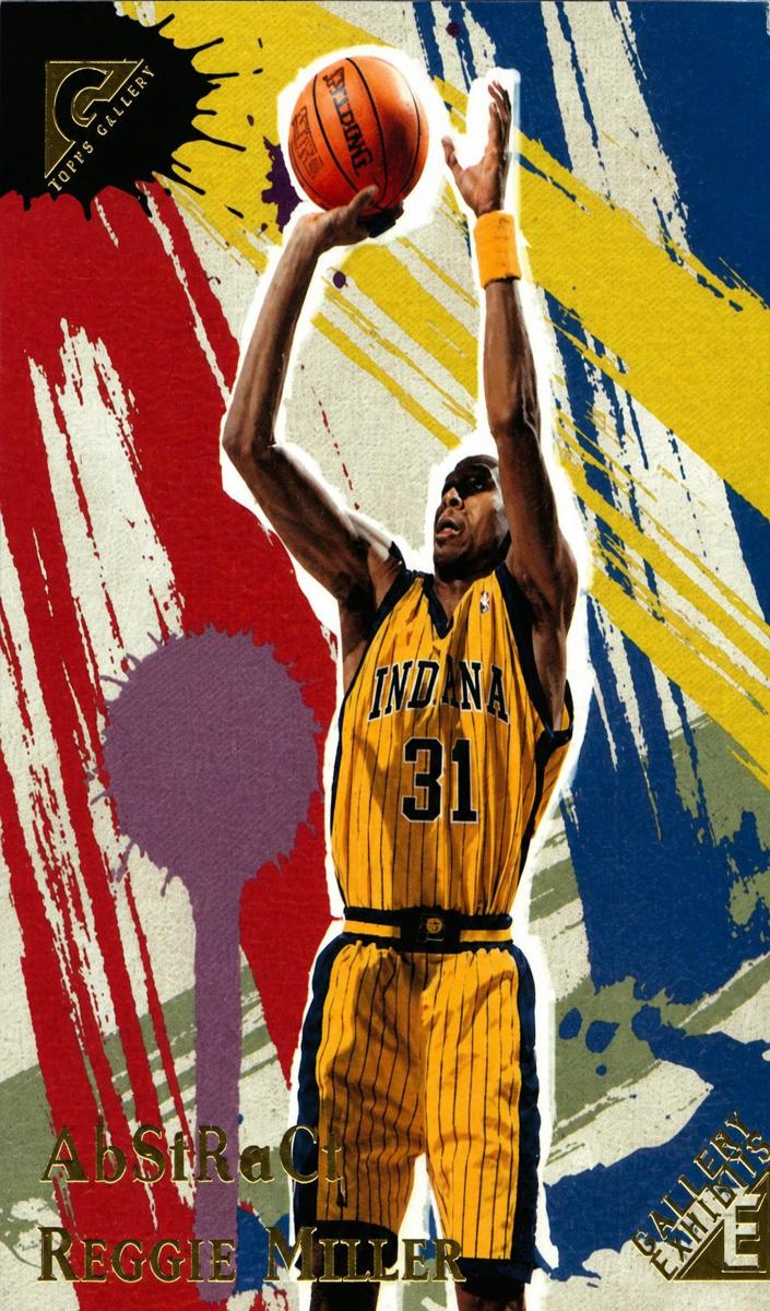 1999 Topps Gallery Basketball Reggie Miller #GE11