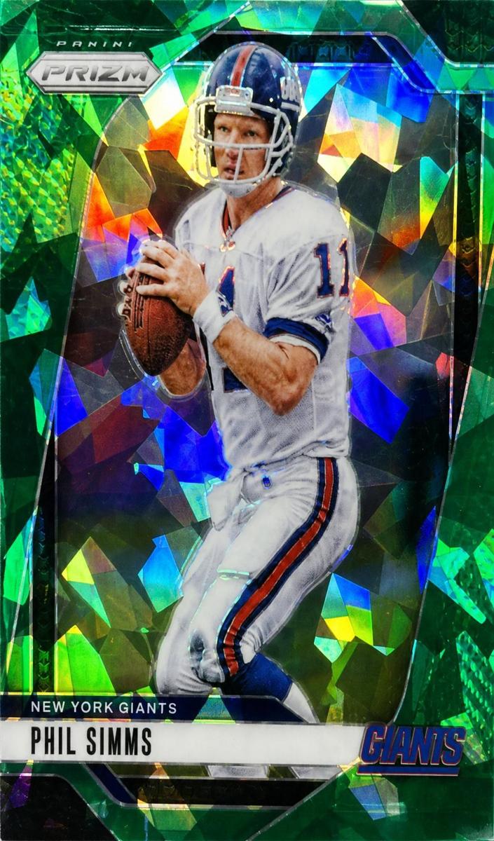 2024 Panini Prizm Football Green Ice Phil Simms #218