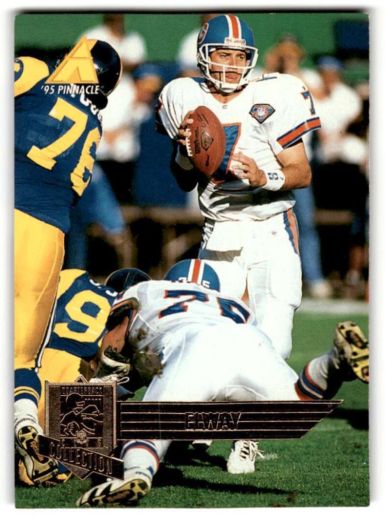 1995 Pinnacle Club Collection Football John Elway #67 PSA 9
