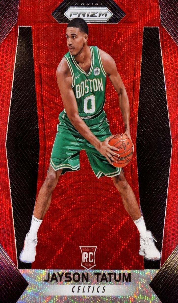 2017 Panini Prizm Basketball Ruby Wave Jayson Tatum #16