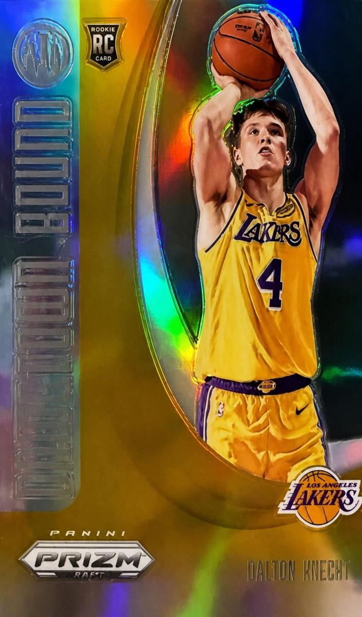 2024 Panini Prizm Deca Basketball Gold Dalton Knecht #17