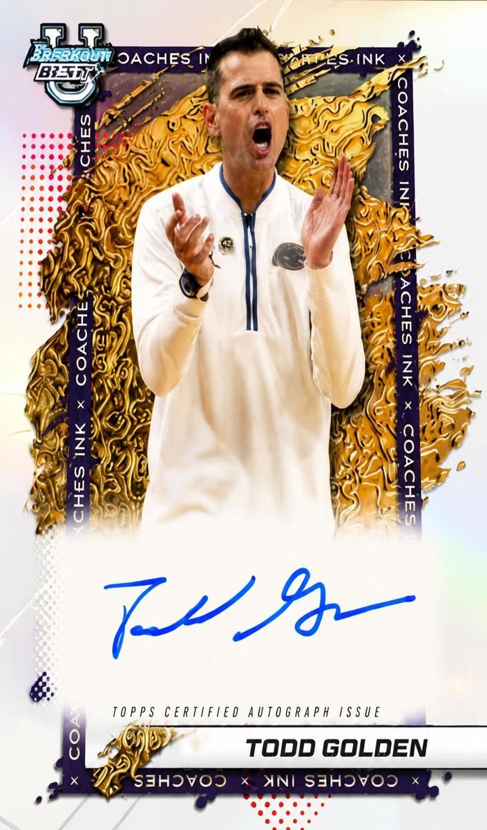 2025 Bowman Best University Basketball Todd Golden #CI-TG