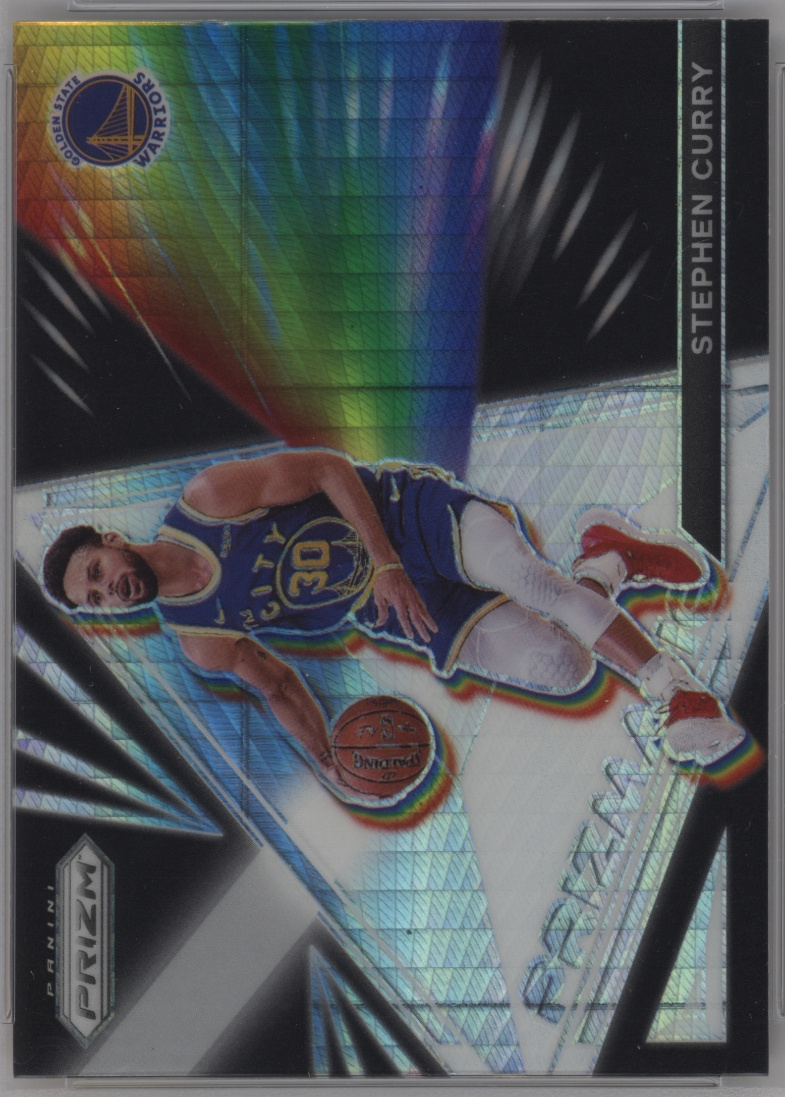 2021 Panini Prizm Basketball Hyper Stephen Curry #26 PSA 10