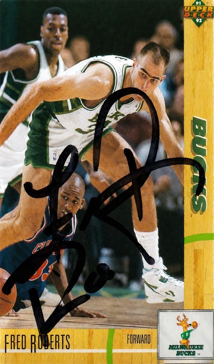 1991 Upper Deck Basketball Fred Roberts #293