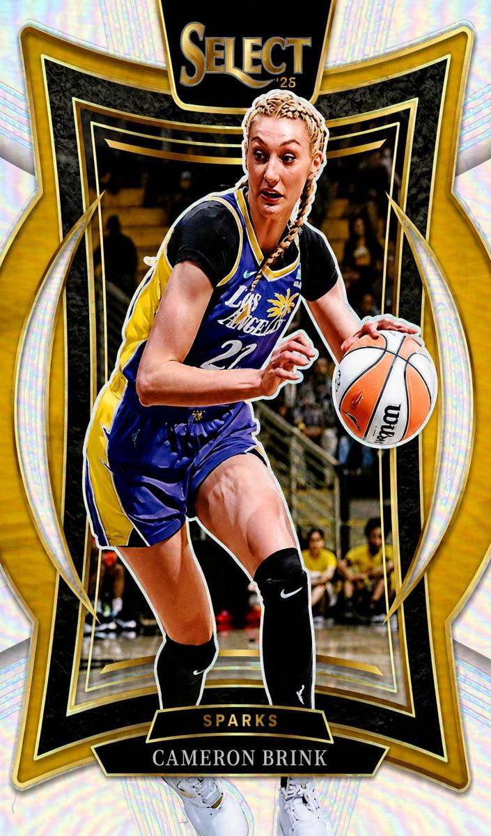 2025 Panini Select WNBA Basketball Silver Cameron Brink #9