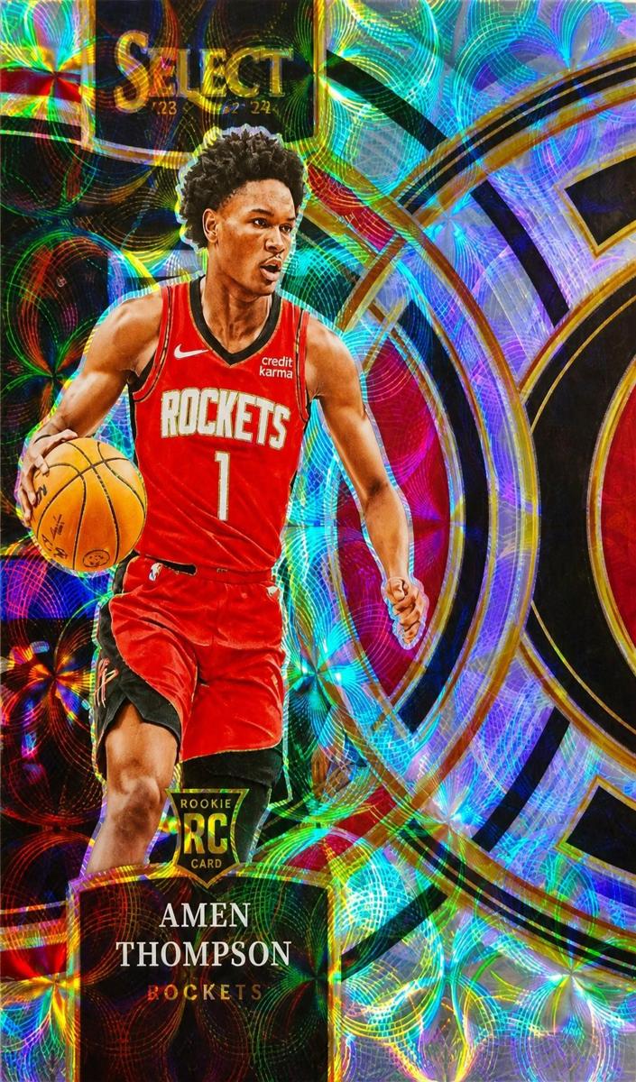 2023 Panini Select Basketball Scope Amen Thompson #122