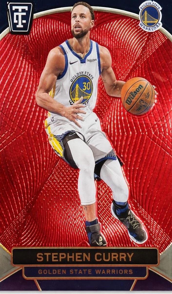2024 Panini Totally Certified Basketball Mirror Red Stephen Curry #111